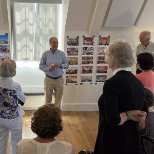 Ben Heimsath presenting to a church building committee