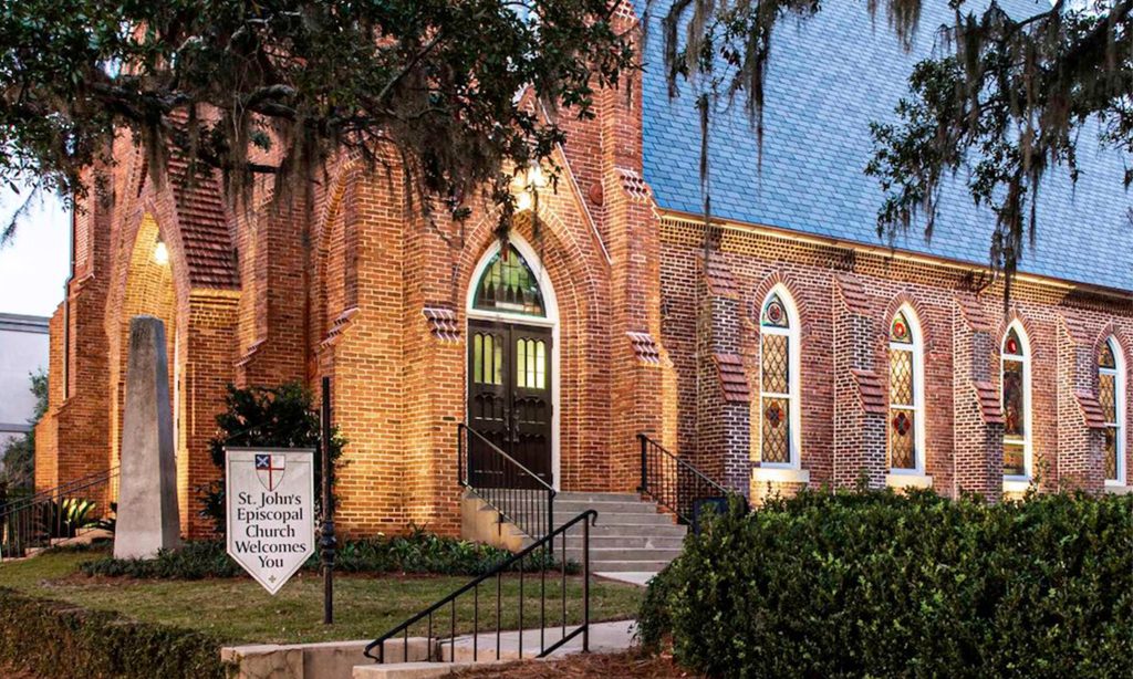 St. John Tallahassee facade and sign.